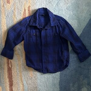 GAP Kids Blue Button Down Shirt